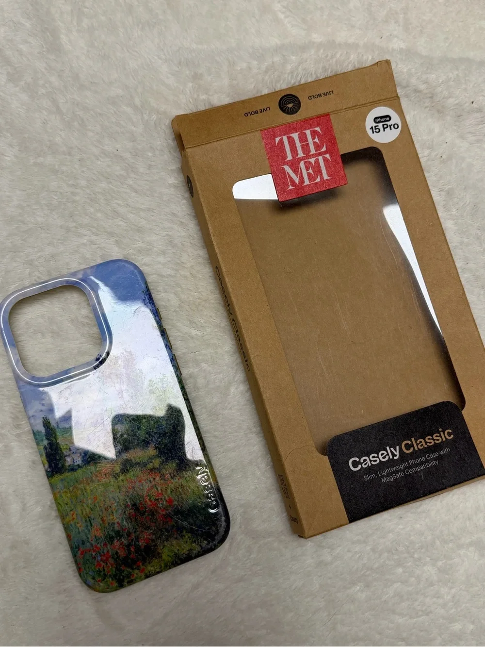 Casely x The Met Monet iPhone 15 Pro Case Phone Case